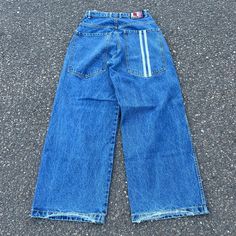 Vintage Urban America Jeanswear Baggy Y2k Denim Jeans. Craaaazy Pair. Measure 29x31 And Have A 12 Leg Opening !!!! Please Check Measurements Before Purchasing. I Do My Best To Show Any Flaws In Pictures. Quick Shipping! Bundles Encouraged! @Ants_haul On Instagram. Oversized 90s Style Streetwear Bottoms, Blue Sporty Denim Jeans, Sporty Blue Denim Jeans, Y2k Style Medium Wash Cargo Jeans For Streetwear, 90s Oversized Bottoms For Streetwear, 90s Style Dark Wash Jeans For Streetwear, 90s Style Dark Wash Cargo Jeans For Streetwear, Sporty Denim Bottoms For Streetwear, Sporty Wide Leg Jeans With Pockets