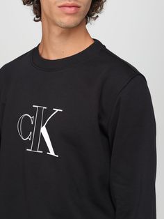 Sweatshirt CALVIN KLEIN Men color Black Calvin Klein Sweatshirt, Black Calvin Klein, Calvin Klein Collection, Men Sweatshirt, Sweatshirt For Men, Black Sweatshirt, Calvin Klein Men, Italian Fashion Designers, Italian Fashion