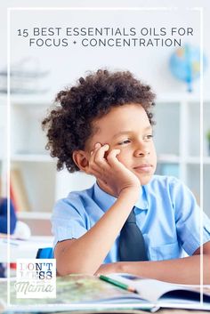 Got kids who "zone out" during homework? Need help with staying on task? Check out these 15 best essential oils for focus and concentration. #homework #essentialoils #focus #kids Oils For Focus And Concentration, Essential Oils Purposes, Essential Oils For Focus, Magick Oil, Roller Blends, Aromatherapy Recipes