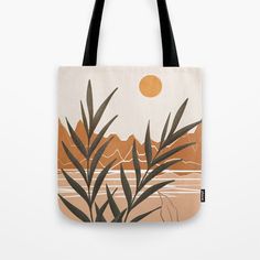 Our premium Tote Bags are hand-sewn in the U.S.A. and feature a high-quality print that'll never fade. Constructed with a premium, canvas-like material and double-stitched for quality, our totes make amazing grocery and beach bags.       - Available in three sizes    - Crafted with durable, lightweight poly poplin fabric    - Double-stitched seams and stress points     - 1" wide cotton webbing carrying strap    - Machine washable, tumble dry low  Keywords: Branch, Leaf, Orange, Plant, Tree, Bota Everyday Tote Bag With Artwork, Everyday Artwork Tote Bag, Canvas Tote Bag With Artwork For Everyday Use, Artwork Canvas Tote Bag For Everyday Use, Artistic Beige Canvas Tote Bag, Jennie Allen, Handpainted Tote Bags, Orange Plant, Eco Tote Bag