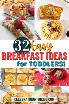 breakfast ideas for toddlers that are easy to make