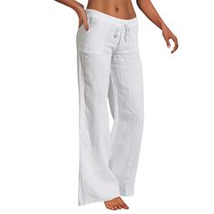 PRICES MAY VARY. linen pants women 2024 trendy work pants women wide leg pants woman dress pants womens clothes womens clothing khaki pants for women capri pants for women sweat pants for womens palazzo pants for women trousers pants for women lounge pants women women sweatpants travel outfits for women business casual pants for women pantalones para mujer harem pants women white pants women women's fashion wide leg trousers women petite pants for women black work pants women wide leg yoga pants for women wide leg lounge pants for women ropa para mujer parachute pants woman workout pants women linen pants womens black dress pants womens fashion 2024 womens clothes trendy casual outfits for women casual pants for women flare pants for women beach pants for women plus size pants for women tr Pant Trousers Women, White Linen Pants, Cotton Linen Pants, Boho Floral Dress, Fit Ideas, Straight Trousers, Pantalon Large, Ankle Length Pants, Boho Maxi Dress