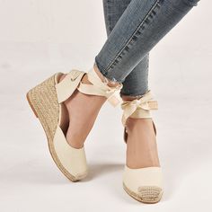 Wedge Sandals With Thick Bottom And Round Toe, Chic Summer Wedge Sandals With Thick Bottom, Spring Closed-toe Wedge Sandals With Thick Bottom, Chic Wedge Sandals With Thick Bottom For Summer, Spring Open Toe Wedge Sandals With Thick Bottom, Summer Heels With Thick Bottom And Closed Toe, Trendy Beige Closed Toe Wedge Sandals, Spring Thick Bottom Wedge Sandals, Spring Thick Bottom Wedge Heel Sandals