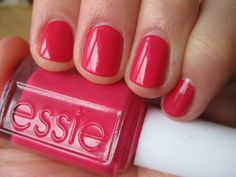 Essie "Watermelon" Essie Watermelon, Nail Design Tips, L Nails, Nail Polish Essie, Polish Names, Toe Polish, Pedicure Colors, Watermelon Nails