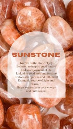 Sunstone Affirmations, Sunrise Ritual, Mindful Crafts, Crystal Grimoire, Raw Sunstone, Buck Moon