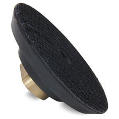 an image of a black and gold knob