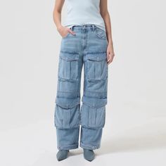 44508171370718|44508171403486|44508171436254|44508171469022 Heather Storm, Wolf Eyes, Casual Denim Pants, Product Development, Ribbed Tank Tops, Straight Leg Denim, Cargo Jeans, Womens Clothing Stores, Black Rib