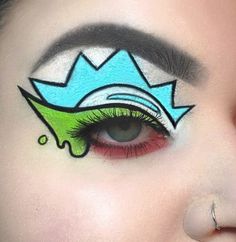 Rick And Morty Makeup, Halloween Eye Makeup, Karakter Disney, Makeup Tutorial Eyeshadow, Makijaż Smokey Eye, Eye Makeup Designs