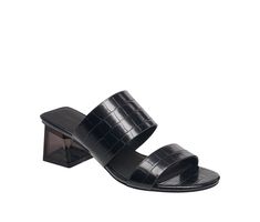 Lucite Heels, Slip On Dress, Shoe Carnival, Wear To Work, Sandals Black, Dress Sandals, Dress And Heels, French Connection, Black Sandals