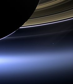 saturn's rings are seen in this image taken by nasa spacecrafts on july 22, 2012