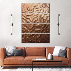 Metallic Copper Wall Art is a beautiful addition to any decor style. Bring this stunning canvas print into your home to easily refresh your walls and elevate your decor. Copper Bedroom, Copper Artwork, Copper Painting, Copper Wall Art, Wall Displays, Copper Decor, Metal Works, Metallic Copper, Copper Wall