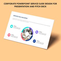 the corporate powerpoint service slide design for presentation and pitch deck