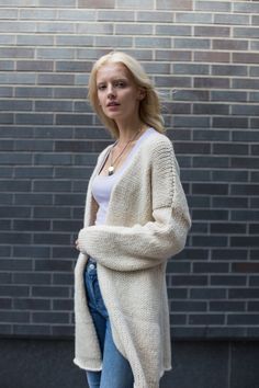 Woman Cardigan, Knit Alpaca, Alpaca Yarn, Chunky Knit Cardigan, Comfy Sweaters, Oversized Cardigan, Wide Sleeves, Etsy Fashion, Chunky Knit