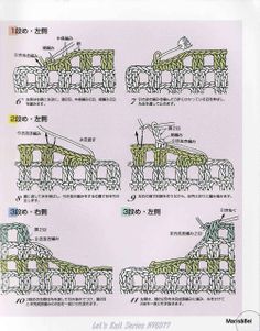 the instructions for how to crochet