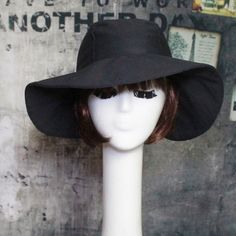 Wide Brim Sun Hat- Black Cotton Twill , Lined In Rayon Print, The Hat Has A 2 Section Crown 3 1/2 " In Length And A One Piece 4" Brim, A Cotton Band Inside. This Hat Is One Size Fits All And Will Fit 21" - 23" Head Size. All Of Bella Starr Hats Are Made And Designed From My Drafted Original Patterns. Caring For Your Hat: Delicate Wash Cycle And Hand Dry Wide Brim Can Be Folded For Travel And All You Need To Do Is Steam Or Press To Look Good As New. Adjustable Black Bucket Hat For Summer, Black Bucket Hat For Summer, One Size, Black Short Brim Bucket Hat For Vacation, Black Flat Brim Bucket Hat For Vacation, Black Wide Brim Bucket Hat For Vacation, Black Spring Bucket Hat, Black Flat Brim Sun Hat For Summer, Black Summer Hat With Curved Brim, Black Summer Hats With Curved Brim