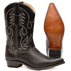 There's nothing like a real pair of Tejana Cowboy Boots. The way they smell when you first get them, the smooth patina the worn leather shines, and best of all how only your foot fits in what seems to be the perfect fitting boot. Shaft Height: 10.62 in. Heel Height: 1.57 in. Boots Makeup, Mens Cowboy, Harness Boots, Travel Jewelry Case, Comfortable Boots, Makeup Bags Travel, Goodyear Welt, Travel Jewelry, Custom Leather