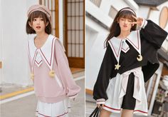 Lovely Sakura Hoodie/Sweater PN4387 ●Size: ●Pink: S: length 56cm,shoulder 61cm,bust 119cm,sleeve 46cm. M: length 58cm,shoulder 63cm,bust 123cm,sleeve 46.5cm. L: length 60cm,shoulder 65cm,bust 127cm,sleeve 47cm. XL: length 62cm,shoulder 67cm,bust 131cm,sleeve 47.5cm. ●Black: S:length 47.5cm,shoulder 60.5cm,bust 116cm,sleeve 46cm. M: length 49cm,shoulder 62.5cm,bust 120cm,sleeve 46c.5m. L: length 50.5cm,shoulder 64.5cm,bust 124cm,sleeve 47cm. XL: length 52cm,shoulder 66.5cm,bust 128cm,sleeve 47.5cm. ●Material:cotton+polyester fibre. (Please allow 1-3cm differs due to manual measurement.As different computers display colors differently,the color of the actual may vary slightly from the above images.Thanks for your understanding.) ●About Shipping: We attach great importance to the orders of ea Sweater Coats, Hoodie Sweater, Sweater Hoodie, Academic Dress, Pink, Black, Color