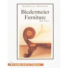 a book cover with an image of a chair and the words, bedemeier furniture