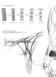 an architectural diagram shows the structure and details for a bridge that is designed to be suspended over water