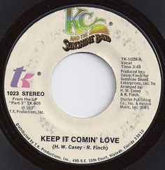 the label for keep it comin'love