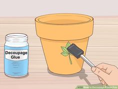 how to paint a flower pot with pictures wikihow