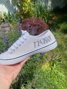 White Glitter Bride Sneakers for Wedding or Special Occasion - Etsy Sneakers For Wedding, Sparkle Sneakers, Bride Sneakers, Glitter Girl, Glitter Shoes, Custom Sneakers, White Glitter, Canvas Sneakers, Vans Authentic Sneaker