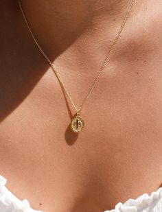 *Buy any 2 items, Get 15% OFF your order. Coupon applied at checkout.* * Single Necklace * Gold Filled Chain * Gold Plated Stainless Steel PVD Charm * Cuban Chain Length: 18" + 1" extender ►WHY GOLD FILLED? If you have been on the search for everyday gold jewelry that doesn't tarnish but affordable, gold filled is the best choice! Gold filled jewelry is second best after solid gold jewelry. * Our gold filled jewelry can withstand normal body sweat, body oils, and is typically water resistant. ►J Everyday Jewelry Gold, Body Sweat, Normal Body, Solid Gold Jewelry, Cross Charms, Gold Coins, Gold Filled Chain, Gold Filled Jewelry, Jewelry Care