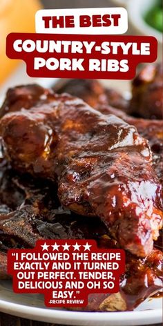 the best country style pork ribs