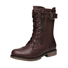 Winter Mid Calf Lace Up Boots Calf Lace Up Boots, Pocket Wallet, Boots For Women, Lace Up Boots, Winter Boots, The Winter, Mid Calf, Stay Warm, Combat Boots