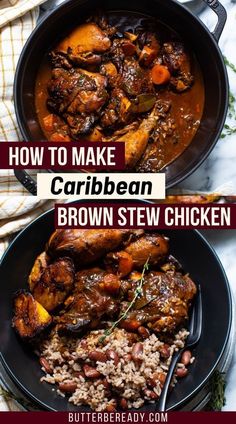 how to make carib bean brown stew chicken