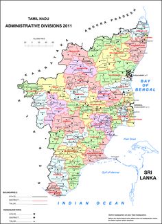 a map of india with the names and cities