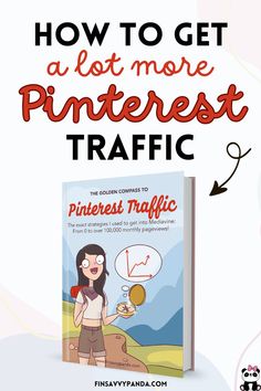 how to get a lost more pinterest traffic book