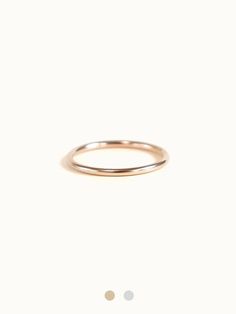 Classic & timeless dainty band is perfect wearing alone or as stackable ring. Handmade with love in our studio, made to last for a very long time. Made of 14K gold or 18K gold. Delicate half-round band. 1.3 mm band width. Timeless Round Eternity Band For Everyday Wear, Timeless Everyday Eternity Band, Classic Rose Gold Sterling Silver Stackable Rings, Stackable 14k Gold Midi Rings With Thick Band, Classic 14k Rose Gold Midi Rings, Minimalist White Gold Eternity Band For Everyday, Classic Rose Gold 14k Midi Rings, Minimalist Stackable Rose Gold Bands, Classic Stackable Eternity Band For Everyday