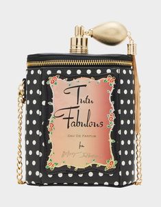 KITSCH SPRITZ CROSSBODY BLACK - HANDBAGS - Betsey Johnson Funky Purses, Black Perfume, Betsey Johnson Handbags, Betsey Johnson Bags, Bottle Bag, Tiki Bar, Perfume Bottle, Egift Card