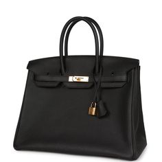 Introducing the epitome of luxury and sophistication - the Hermes Birkin 35 in Black Togo leather. Crafted with precision and unparalleled artistry, this iconic handbag exudes timeless elegance. Here's why it's a must-have: Exquisite Togo leather construction for durability and beauty Spacious 35cm size, perfect for everyday essentials Signature palladium hardware for a touch of opulence Handmade by expert artisans in France Timeless design that transcends trends Comes with a clochette, lock, an Hermes Birkin 35 Black, Birkin 35 Black, Hermes Birkin 35, Hermes Box, Togo Leather, Hermes Bags, Casual Backpack, Everyday Essentials, Hermes Birkin