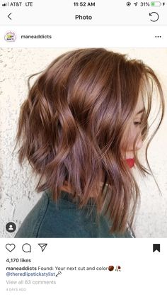 Level 6 Hair, Level 6 Hair Color, Bed Hair, Hair Color Auburn, Penteado Cabelo Curto, Hair Color And Cut, Hair Envy, Cool Hair Color, Hair Color For Black Hair