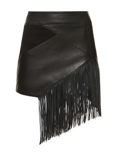 Back zip closure . Fringed hem. Model is wearing a size38 Fringe Skirts, Velvet Mini Skirt, Latest Skirts, Stylish Skirts, Leather Mini Skirt, Printed Maxi Skirts, Fringe Skirt, Printed Denim, Leather Mini Skirts