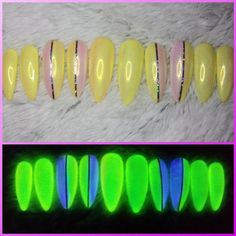 Pastel yellow ombre nails almond stiletto press on nails full set / summer nails #stiletto #almond #summer #bling #bright #unicorn #Barbie #pastel #yellow #bridal Yellow Ombre Nails Almond, Ombre Nails Long, Ombre Nails Almond, Yellow Ombre Nails, Elegant Nail Polish, Nails Unicorn