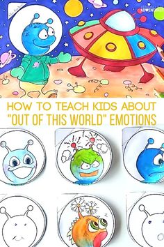 Out of this World Big Emotions Printable Activity for Kids Social Emotional Space Activities, Space Social Emotional Activities, Space Toddler Activities, Personal Space Lessons For Kindergarten, Alien Activities For Kids, Preschool Alien Activities, Outer Space Speech Therapy Activities, Emotions Printable, Safety Rules For Kids