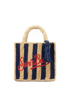 Mini bag made of raffia, embellished with Saint Barth embroidery, removable shoulder strap, inside pocket, dimensions: 18 x 16 x 7 cm. Composition: 100% , RAFFIA Saint Barth Bag, Shop Bag, Saint Barth, Gorgeous Bags, Luxury Shop, Luxury Accessories, Accessories Branding, Luxury Boutique, Valentino Garavani