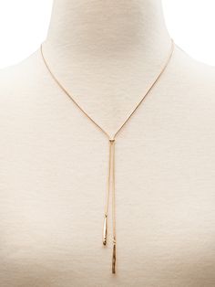 Teardrop Lariat Necklace | Banana Republic Long Necklace Nordstrom, Lariat Necklace Diy, Ethereal Style, Gold Lariat Necklace, Necklace Dress, Chic Earrings, Elegant Necklaces, Stunning Jewellery, Lariat Necklace