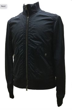 Authentic Coach Men's Crosby Navy Bomber Jacket Sz: S 81543 - NEW 2 Outer pockets 58% cotton, 27% polyamide, 5% polyurethane Coach Men, Coast Guard, Bomber Jacket, Navy