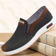 Category:Loafers  Slip-Ons; Upper Materials:Canvas; Season:Summer,Spring; Gender:Men's; Activity:Walking; Toe Shape:Round Toe; Style:Casual,Classic; Outsole Materials:Rubber; Occasion:Outdoor,Daily; Closure Type:Loafer; Function:Breathable; Pattern:Color Block; Listing Date:01/29/2023; 2024 Trends:Slip-on Sneakers,Comfort Shoes; Foot Length:; Size chart date source:Provided by Supplier.; US Size:; UK Size:14.5; EU Size:50 Mens Slip Ons, Daily Walking, Blue Gray Color, Shoes Walking, Canvas Loafers, Loafers Online, Daily Walk, 2024 Trends, Comfort Shoes