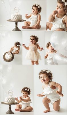 simple, clean, white backdrop cake smash session in Mechanicsburg PA Smash Cake Girl Photoshop, Cake Smash White Backdrop, First Birthday Cake Smash Girl, First Birthday Photo Shoot Ideas Indoor, Simple 1st Birthday Photoshoot, 1st Birthday Photo Shoot Ideas