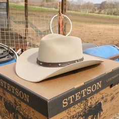 The Sunset Ride 4X Cowboy Hat is constructed of 4X quality wool and features a pinched crown front and tooled leather hat band with silver & turquoise conchos and stud accents. Brim 3 1/2" 4X Wool Tooled leather hatband Made in USA Turquoise detailed hatband American Buffalo Collection Unisex hat Style SBSSRD-4134 Best Cowboy Hats, American Buffalo, Leather Hat, Hat Style, Leather Hats, Tooled Leather, Hat Band, Cowboy Hat, Printing Labels