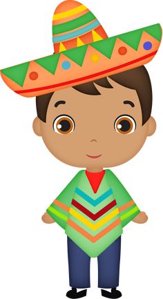 a little boy wearing a sombrero and standing with his hands on his hips