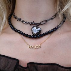 A magical witch choker fab for everyday! Beautiful on it's own or or layered with a zodiac choker as the chain is adjustable 13", 14", 15" and 16" inch! Limited Edition!!! Vip Card, Black Card, The Chain, Gold Dipped, Gold Brass, Everyday Jewelry, Vintage Rings, New Black, Silver Gold