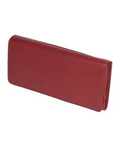 in stock Red Leather Trifold Wallet For Everyday, Chic Red Wallet With Card Slots, Chic Red Leather Wallets, Red Bifold Wallet For Everyday Use, Red Leather Clutch Wallet, Classic Red Wallet With Rfid Blocking, Red Clutch Wallet For Formal Occasions, Red Leather Evening Wallet, Classic Red Travel Wallet