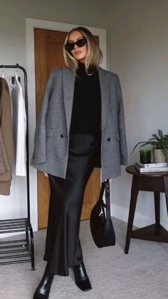 Rok Outfit, Chique Outfits, Office Outfits Women, Business Outfit, Looks Chic, Blazer Outfits, Work Outfits Women