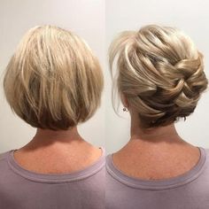 Short Hair Up, Short Hair Tutorial, Short Hair Updo, Go Up, Bride Hairstyles, Hair Dos